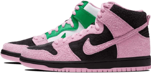 image de Nike SB Dunk High Pro PRM INVERT CELTICS