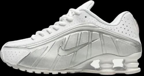 image de Nike Shox R4 White Metallic Silver AR3565-101