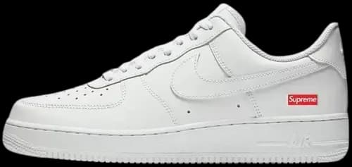 image de Supreme Nike Air Force 1 Low White CU9225 100