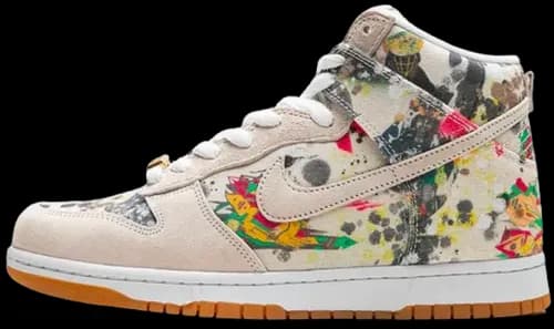 image de Supreme x Nike SB Dunk High Rammellzee FD8779-100