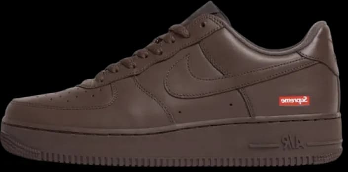 supreme nike air force 1 low baroque brown CU9225-200