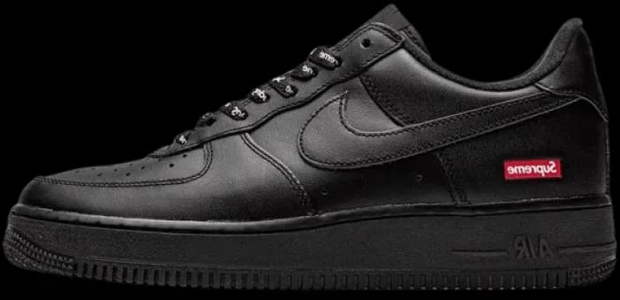 supreme nike air force 1 low black CU9225-001