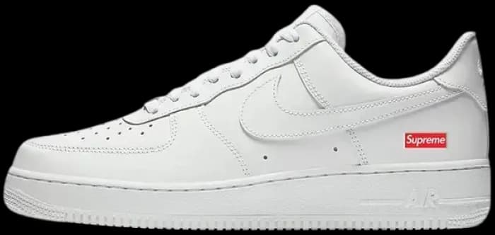 supreme nike air force 1 low white CU9225-100
