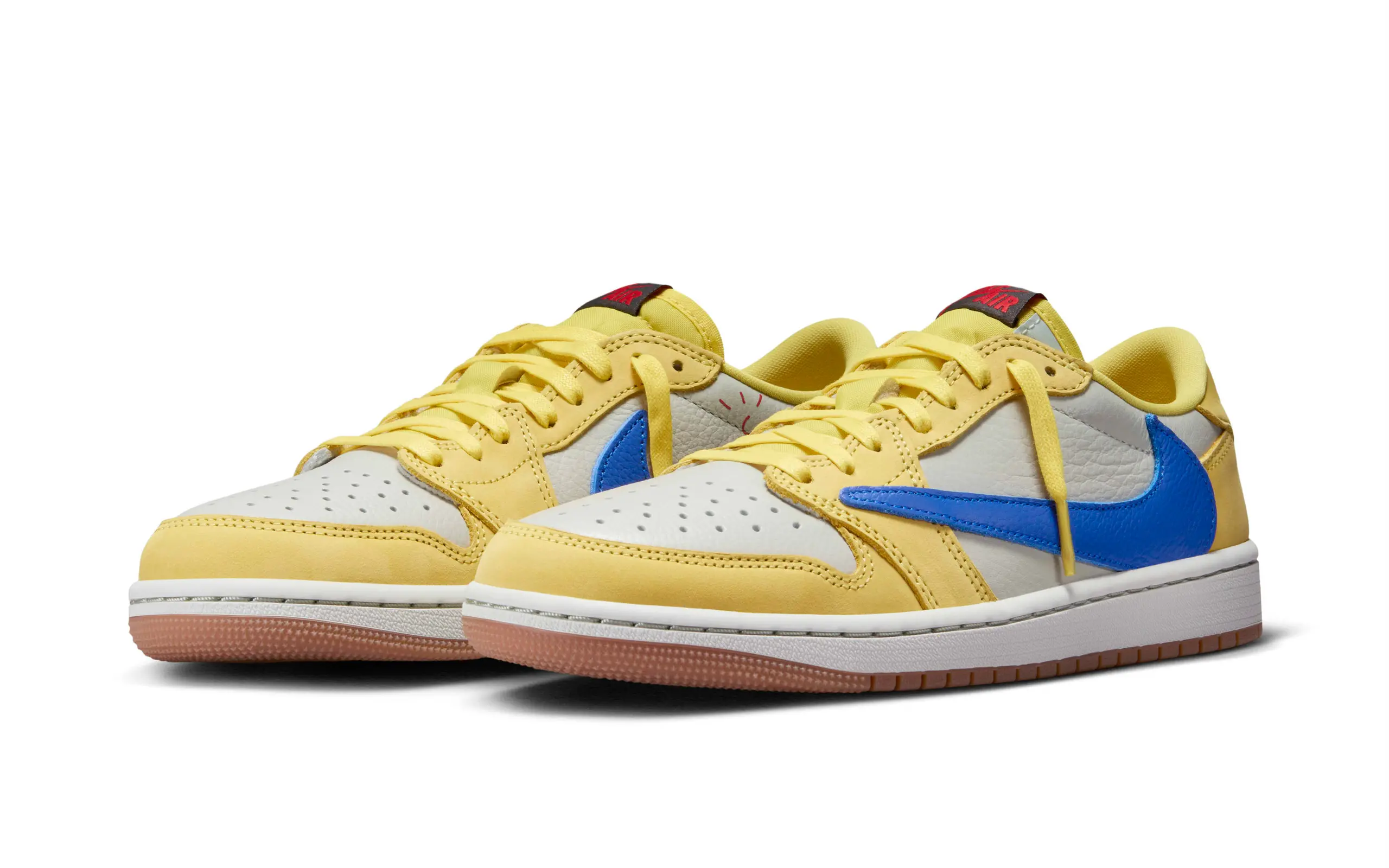 travis scott air jordan 1 low og canary dz4137-700