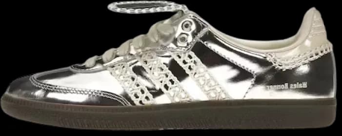 wales bonner x adidas samba silver IG8181