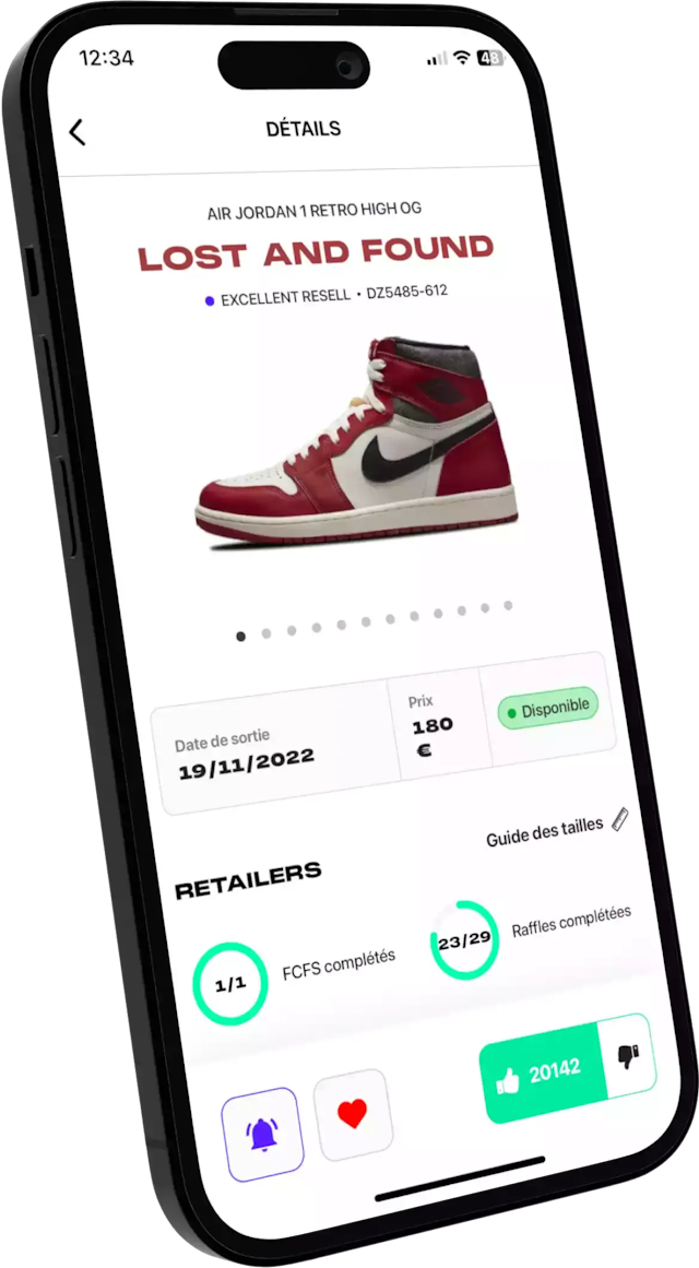 page information sneakers application whentocop