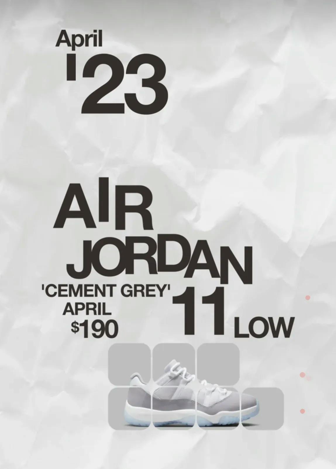 air jordan 11 cement grey AV2187-140
