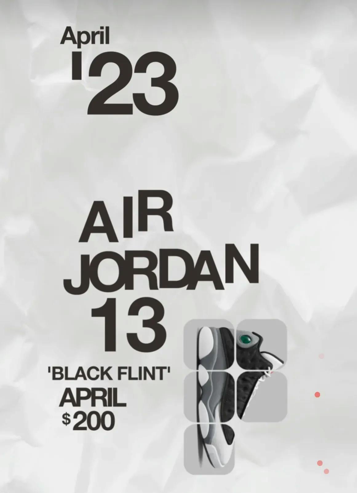air jordan 13 black flint DJ5982-060