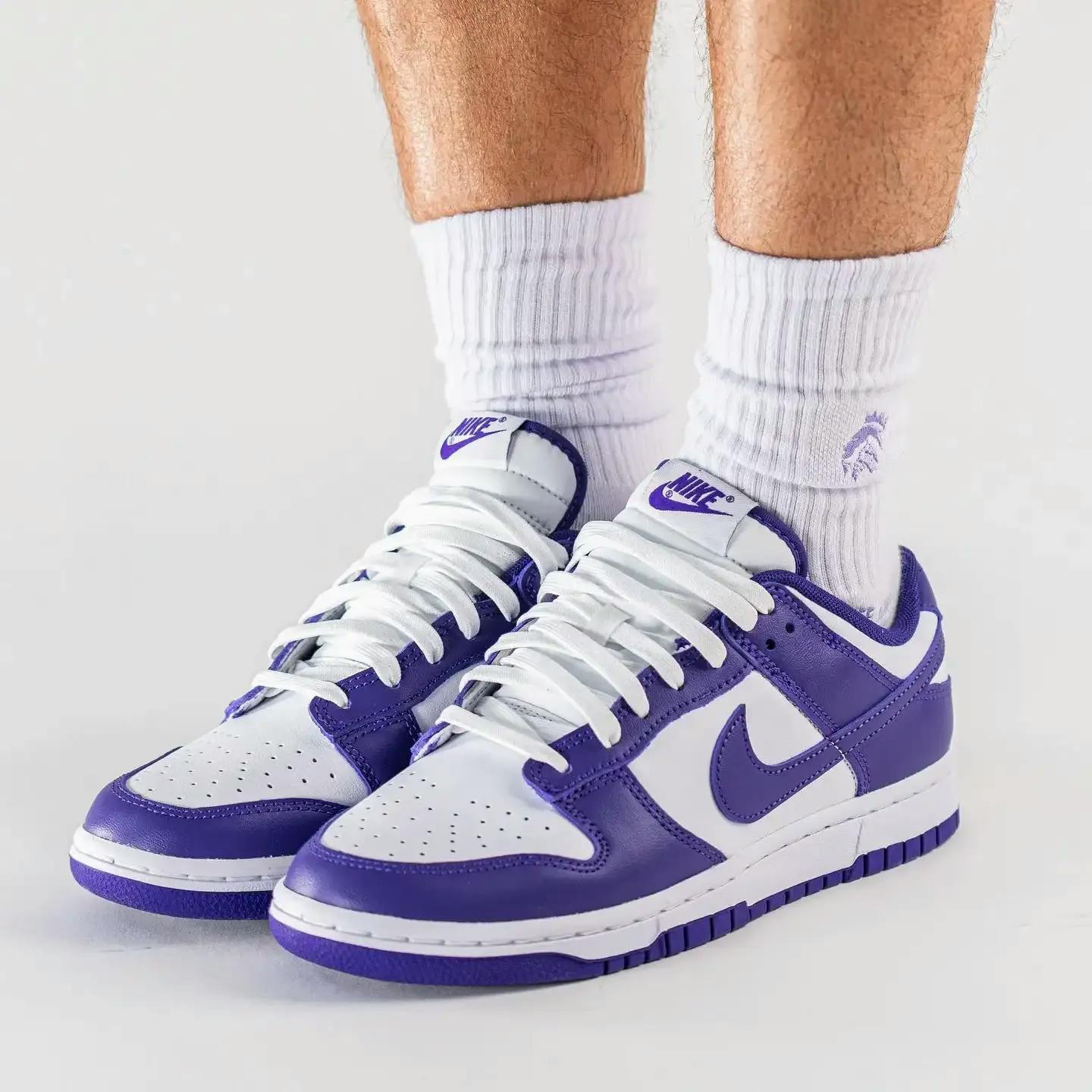 nike dunk low court purple 