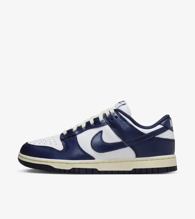 nike dunk low wmns vintage navy FN7197-100