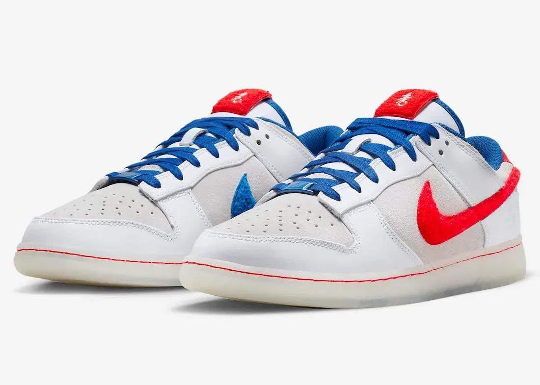 nike dunk low year of the rabbit white