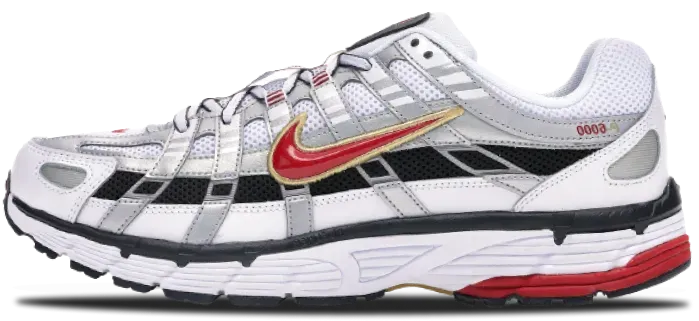 Nike P-6000 WMNS White Gold Red BV1021-101