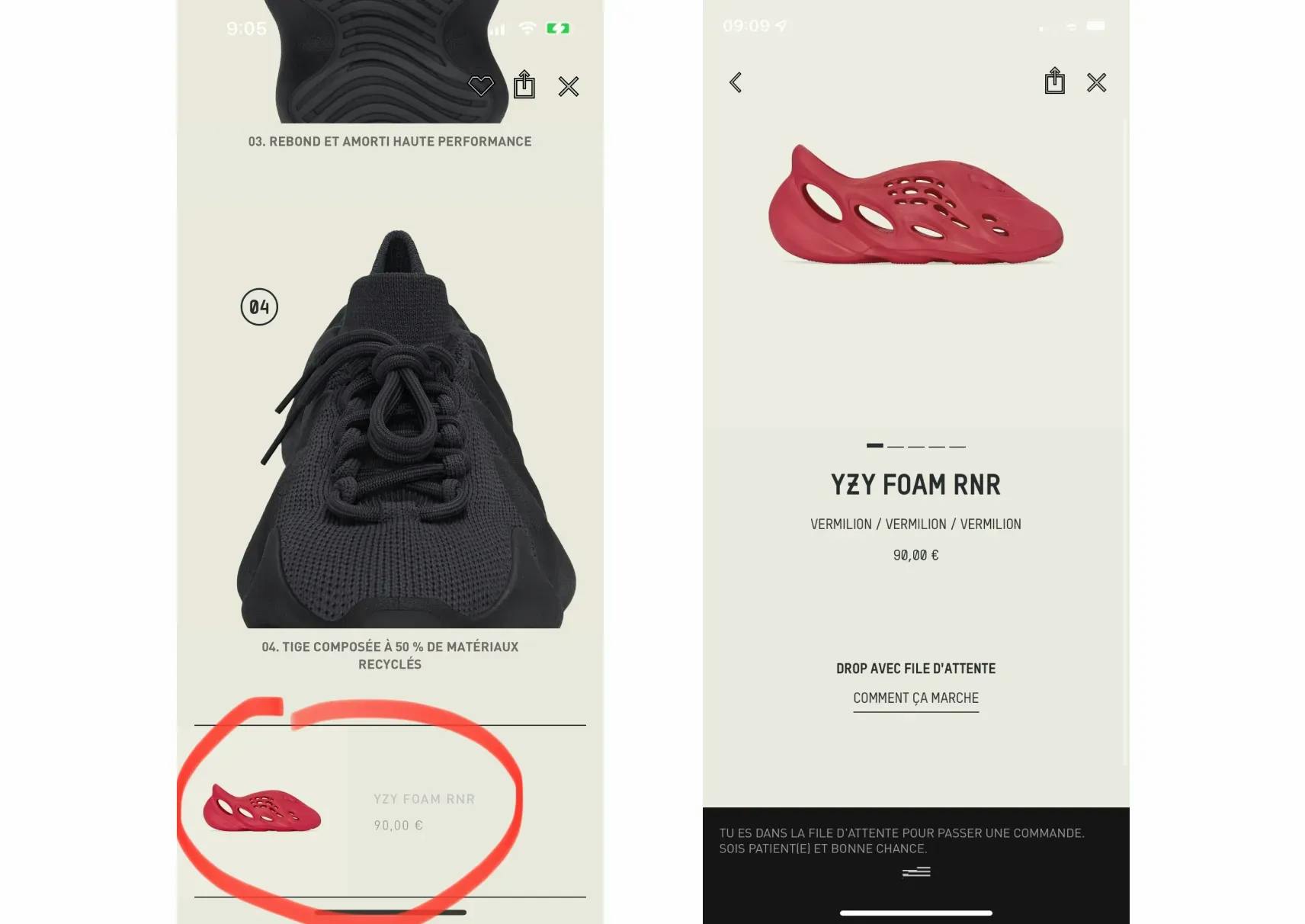 Drop Yeezy Foam Runner Vermilion Adidas Confirmed Yeezy Day 2022